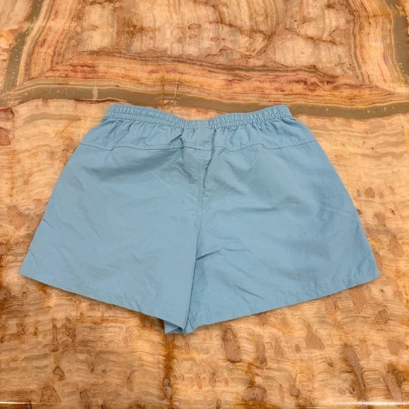 Patagonia Mens Baggies 4.5" Shorts Light Blue Outdoor Elastic Waist Drawstring S - Picture 2 of 6
